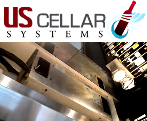 Split Wine Cellar Cooling System