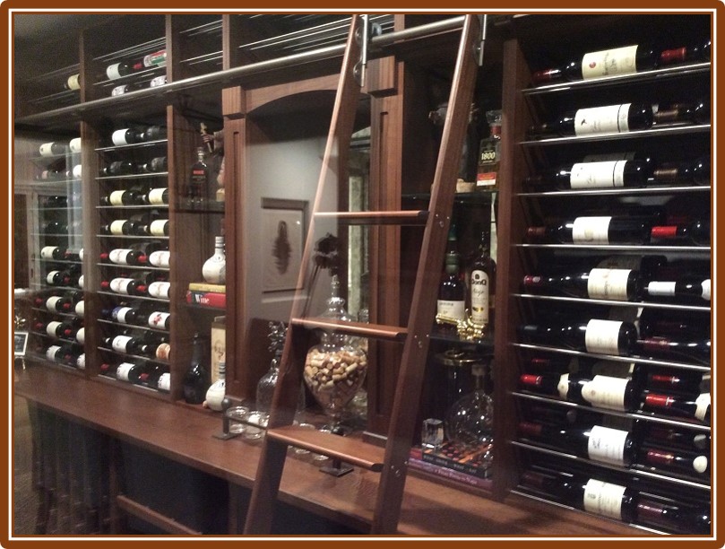 Different Wine Racks Designs Combined