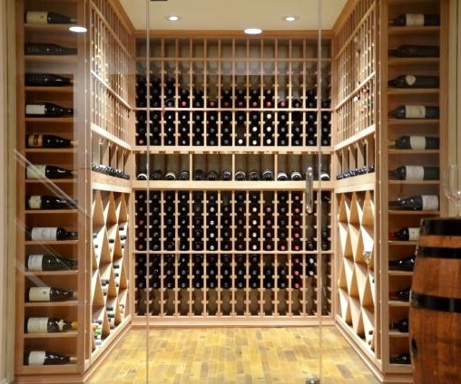 Custom Wine Cellar Design and Cooling unit Installation