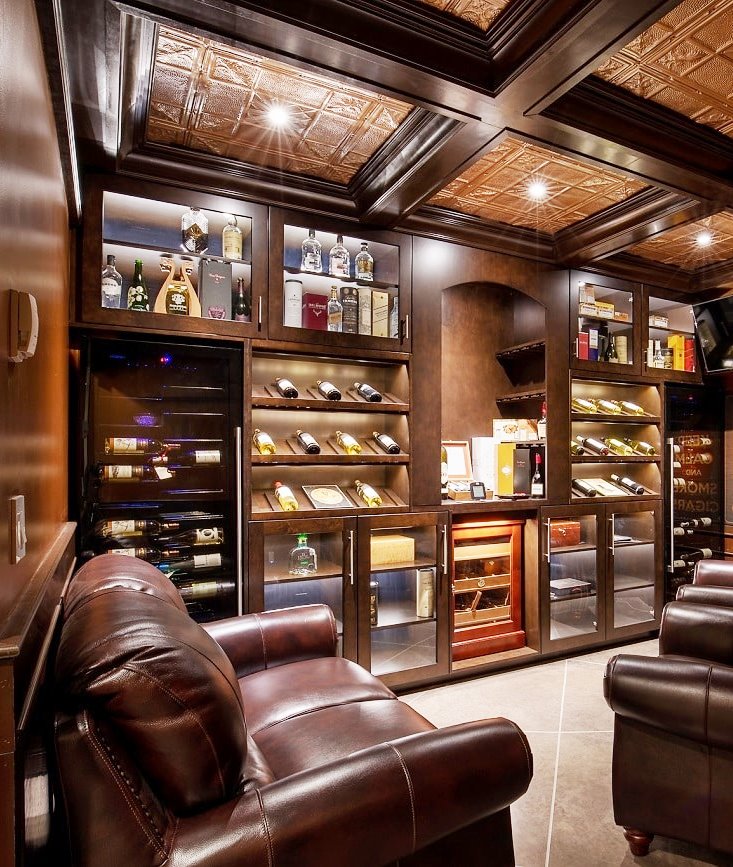 Custom Wine Cellar refrigeration