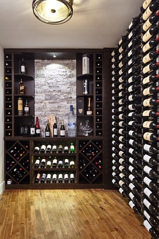 Beautiful Home Wine Cellar Design with an Efficient Cooling System