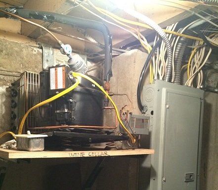 The Old Cooling-System in the Home Wine Cellar