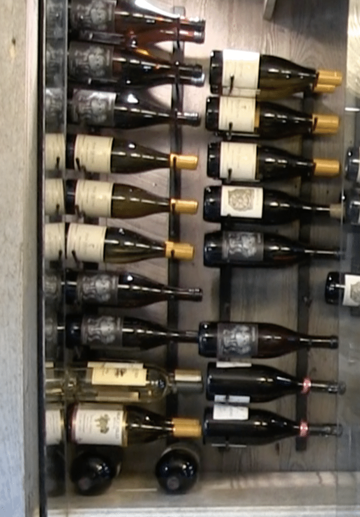 Wine Cellar Racks and Cooling Unit